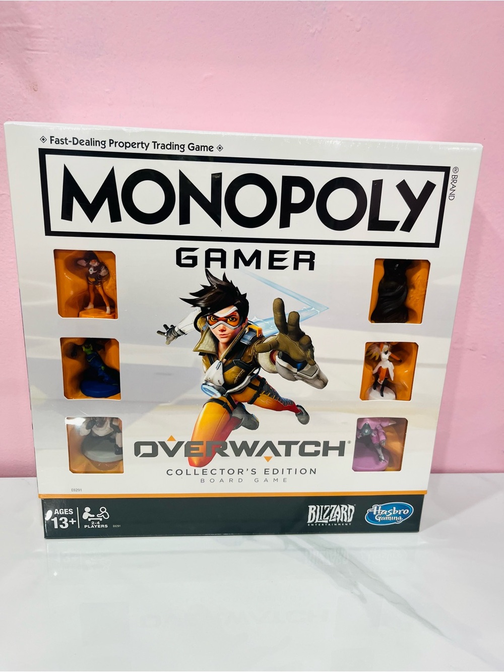 Monopoly Gamer Overwatch Collector's Edition Board Game - White Box
